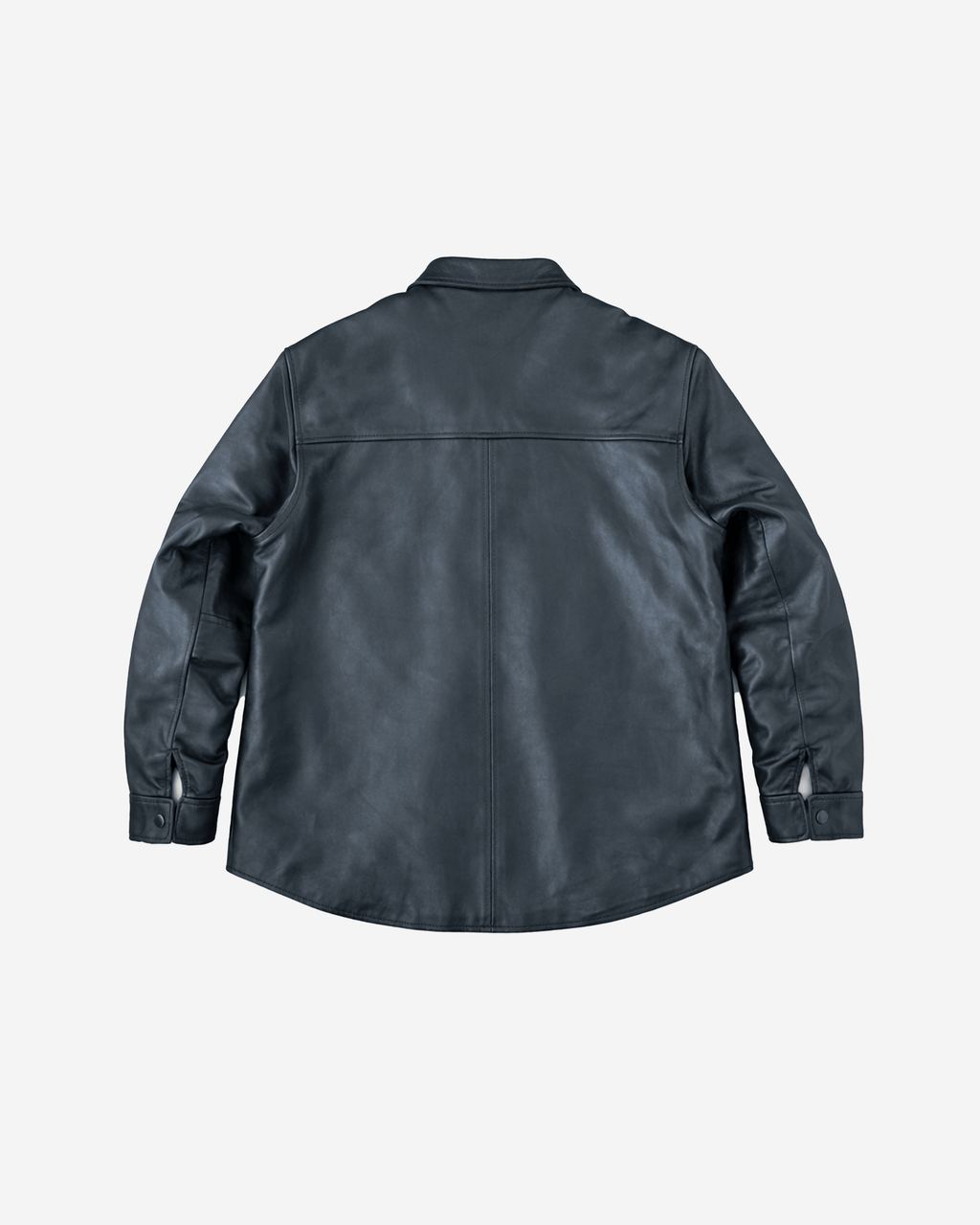 Reversible Leather Flannel Jacket