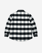 Reversible Leather Flannel Jacket