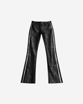 Pony Stacked Leather Pants