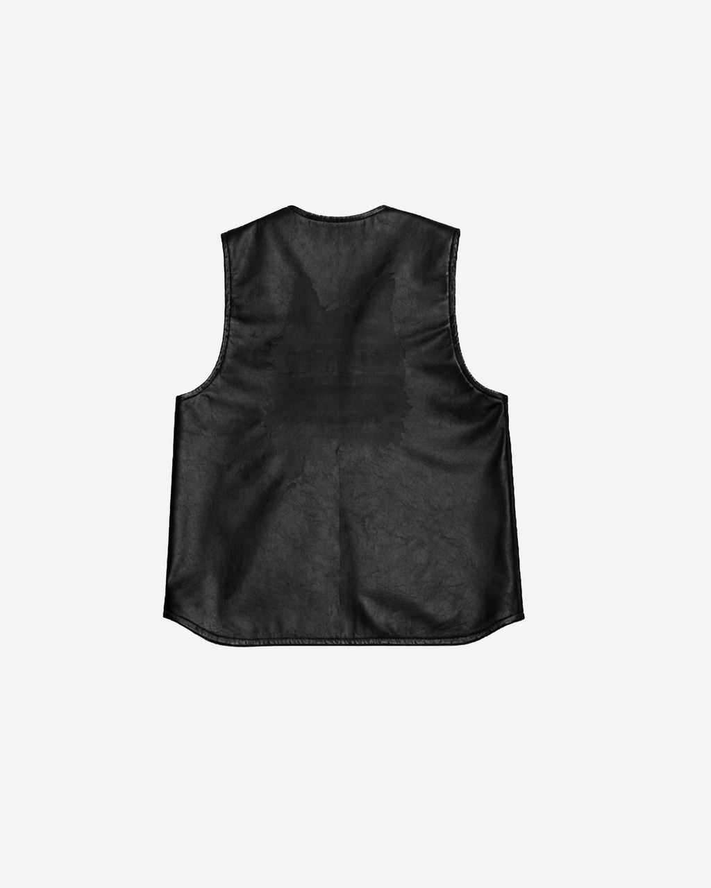 Wolf Leather Vest